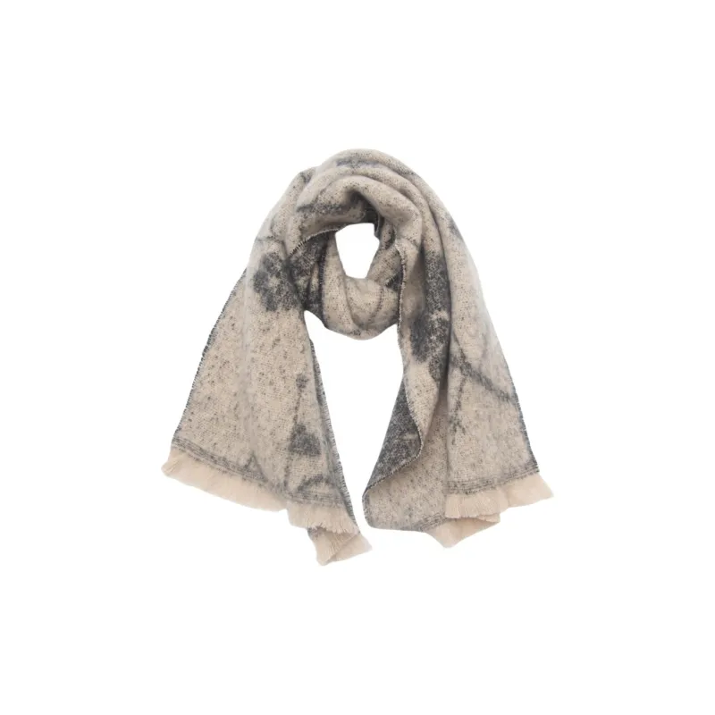 Yamaichi Maru Polyester Knit Scarves Unisex-4