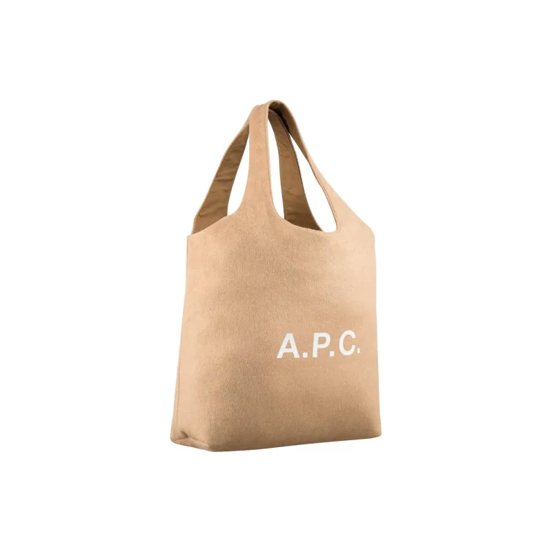 A.P.C Ninon Logo Printed Tote Bag-1