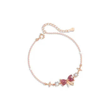 KEMLAIDA Zircon S925 Sterling Silver Bracelets Women's