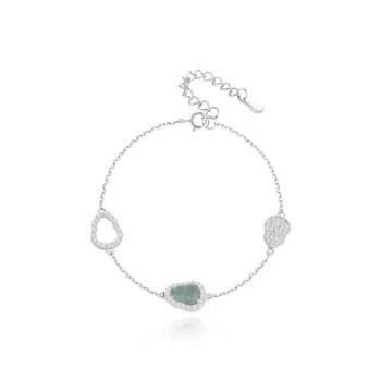 QIXIANG Ice Glutinous Jadeite Bracelets Women's
