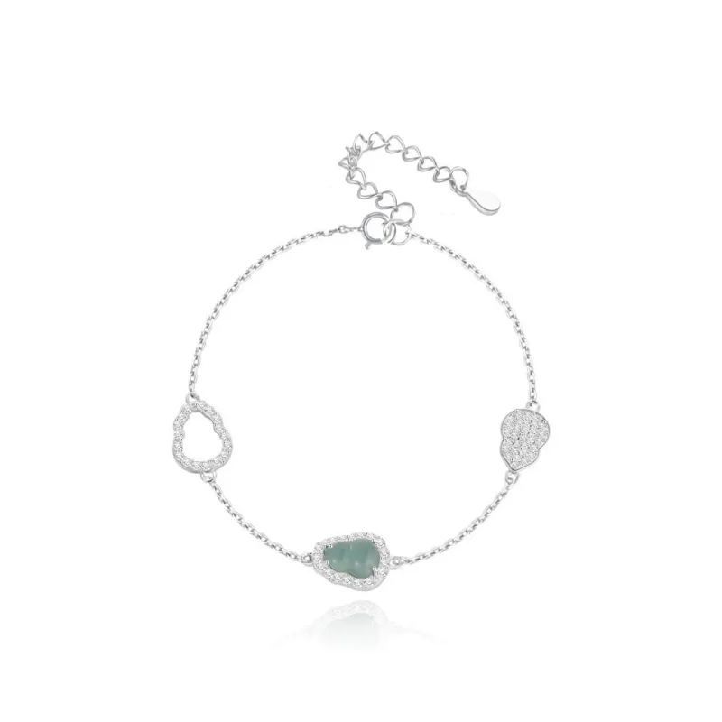 QIXIANG Ice Glutinous Jadeite Bracelets Women's-0