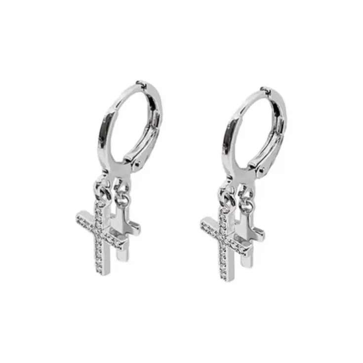 GUDUD Titanium Steel Earrings Unisex-0