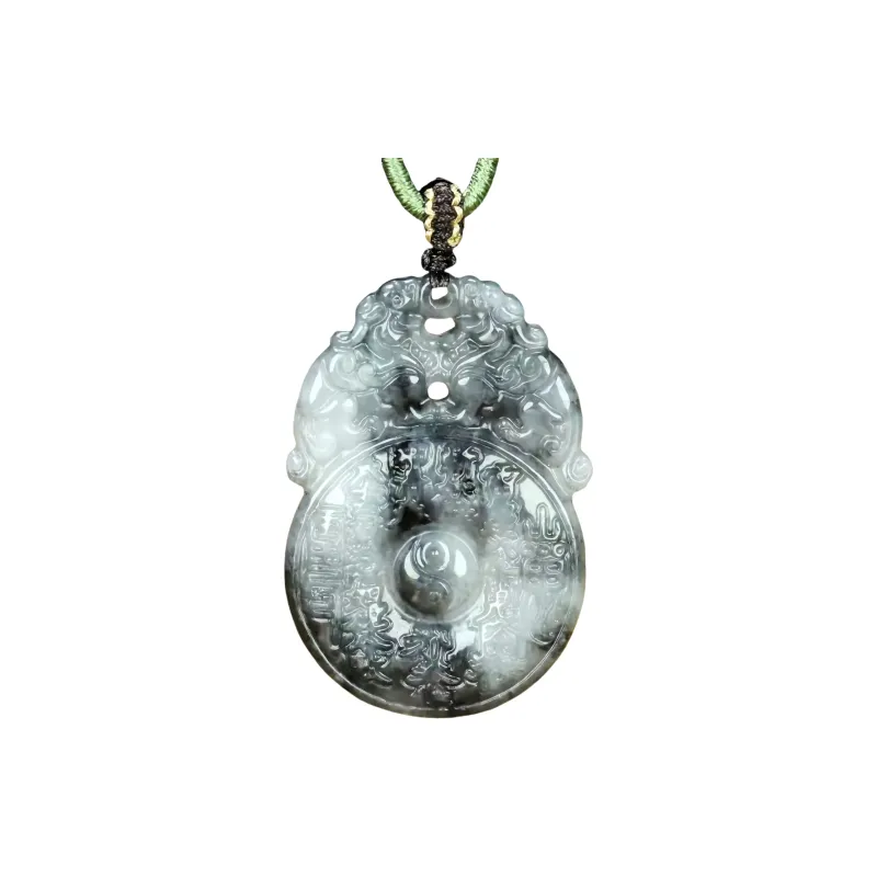 Lingxiang Yurun Bean Type Versatile Box Necklace Pendant New Year Unisex-0