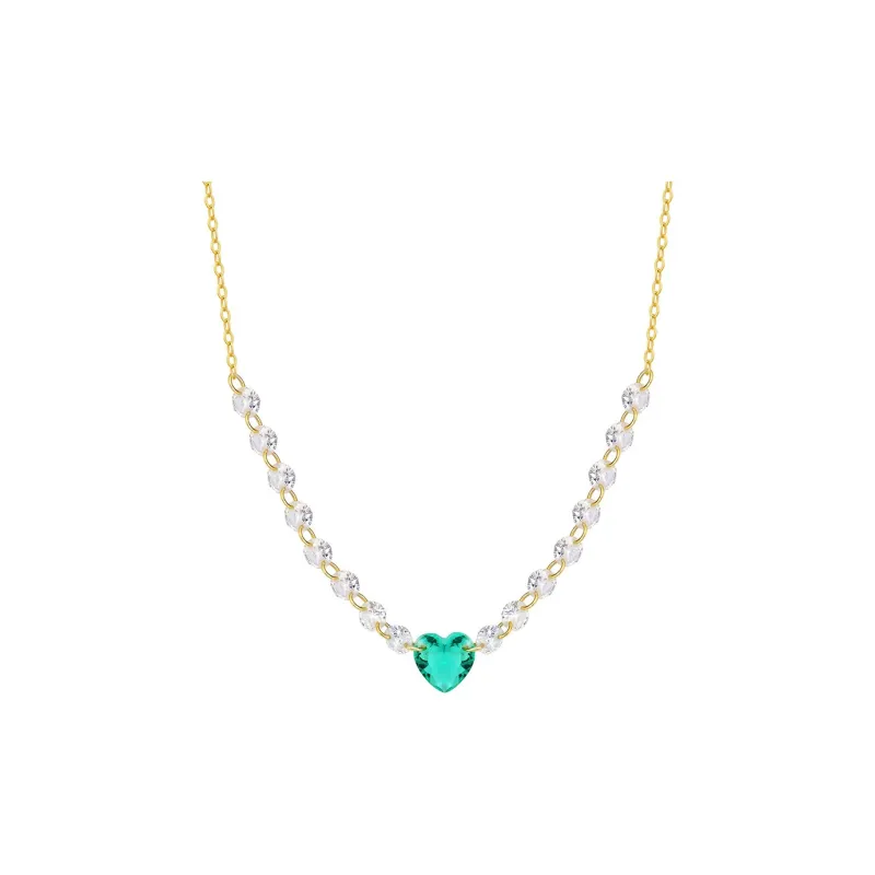 MONI JEWELLERY S925 Sterling Silver Elegant And Refined Everyday Necklace Women's-0