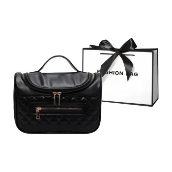 LETOO PU Makeup Bag Regular Women's Black/Green/Brown/White