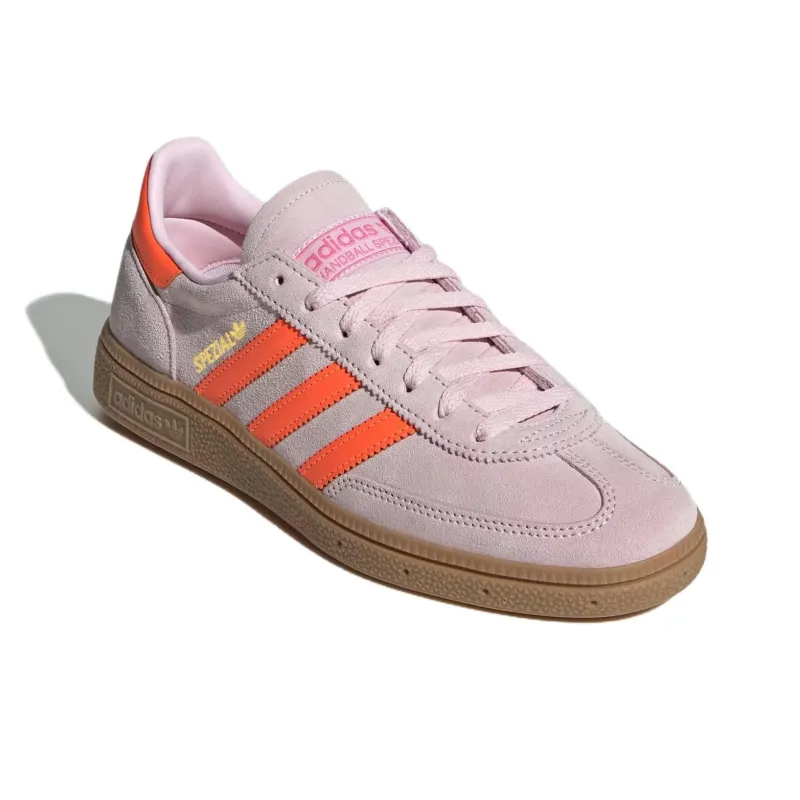 Adidas Originals HANDBALL SPEZIAL Anti Slip Wear Resistant Low Top Training Shoes Women's Pink-2