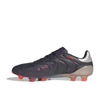 Adidas COPA PURE 2 AG Short Rubber Studs HG Short Rubber Studs Anti Slip Wear Resistant Soccer Shoes Men's Black Silver