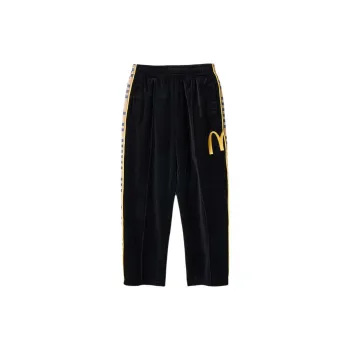 McDonald's Graniph Collaboration Knitted Sweatpants Unisex Black