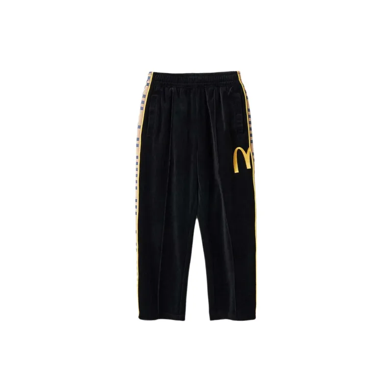 McDonald's Graniph Collaboration Knitted Sweatpants Unisex Black-0