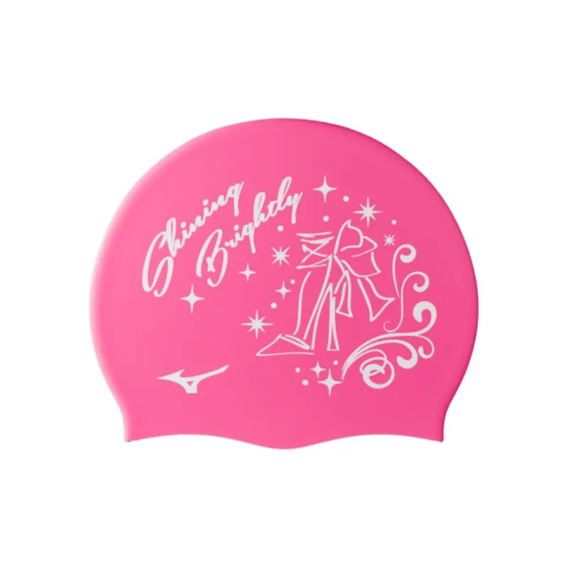 Mizuno Swimming Caps Silicone Swimming Pool Unisex 19*23.5cm-0
