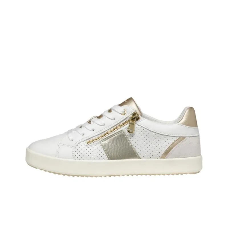 GEOX Blomiee Low-Top Skateboard Shoes Women's White-0