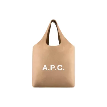 A.P.C Ninon Logo Printed Tote Bag