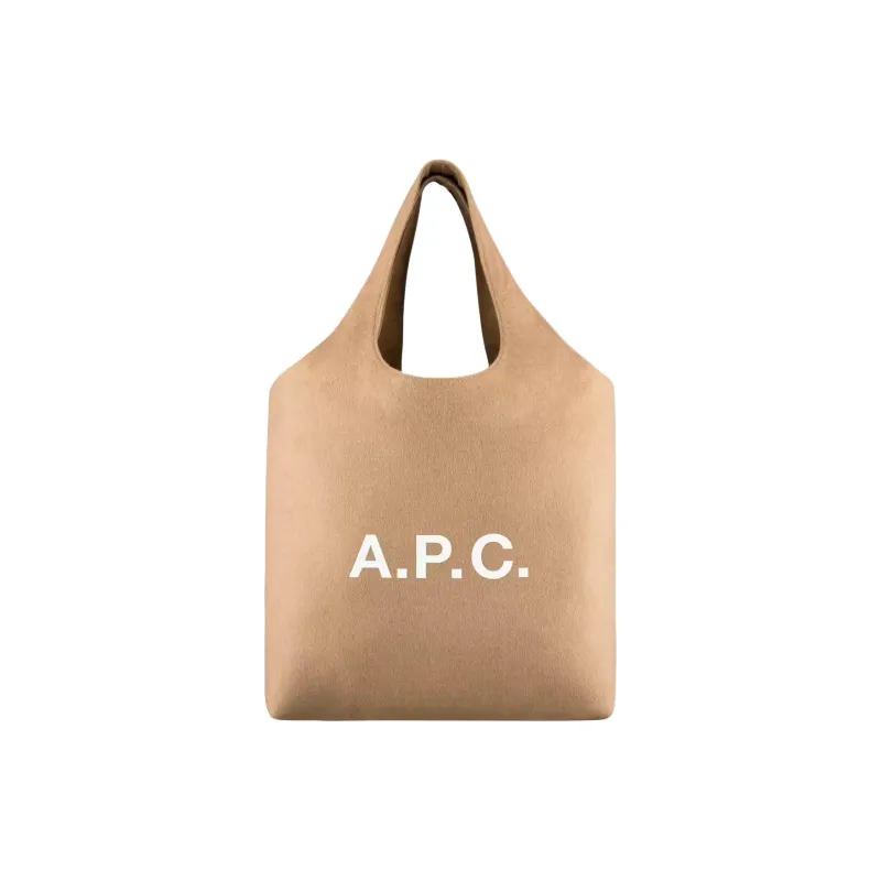 A.P.C Ninon Logo Printed Tote Bag-0
