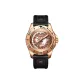 Rose Case Rose Dial Black Strap-BM-PWBR
