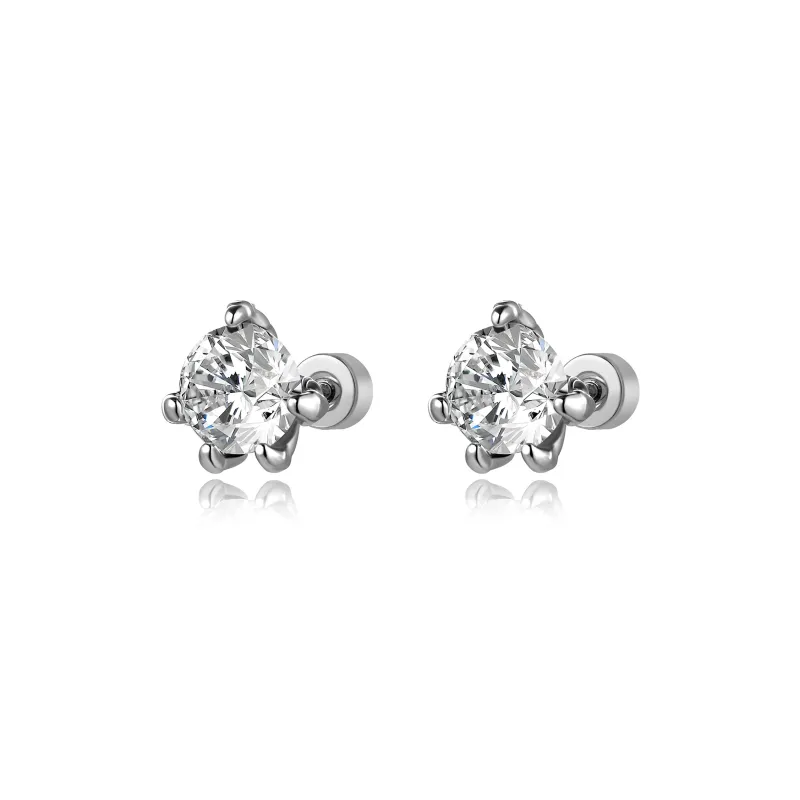 COLIMIDA Titanium Steel Stud Earrings Unisex-6