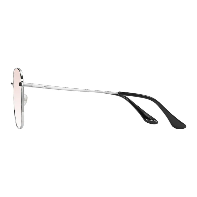 MUJOSH To The Series Of Things Plate Frame Β Titanium Square Sun Protection Sunglasses With Small Face Frame Unisex-10