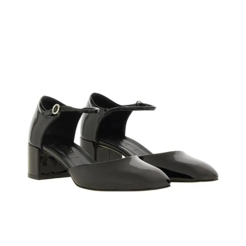 Aeyde Magda High Heels 4.5cm Women's Black-1