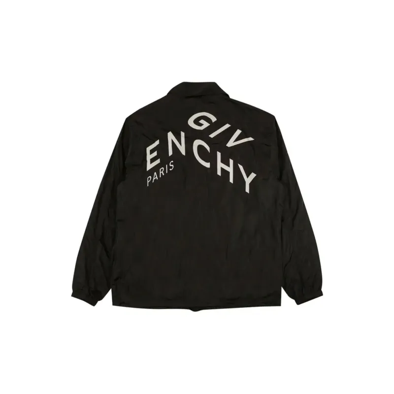 Givenchy Snap Logo Windbreaker Jacket-1