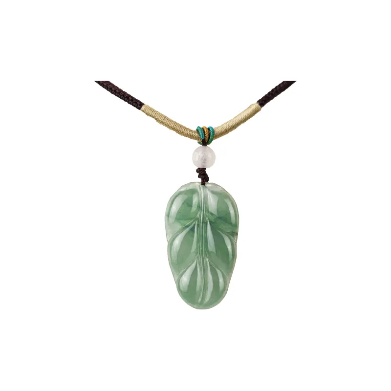 CUIYURIJI Glutinous Jade Necklaces Women's-0
