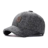 Gray Fleece-Lined Earmuff