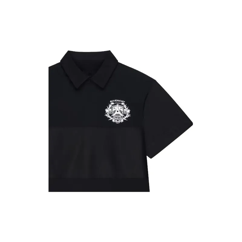 Givenchy Polo Shirts Men Black-4