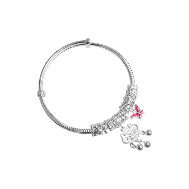 CUTE DAME S999 Sterling Silver Bracelets Women's Silver-0