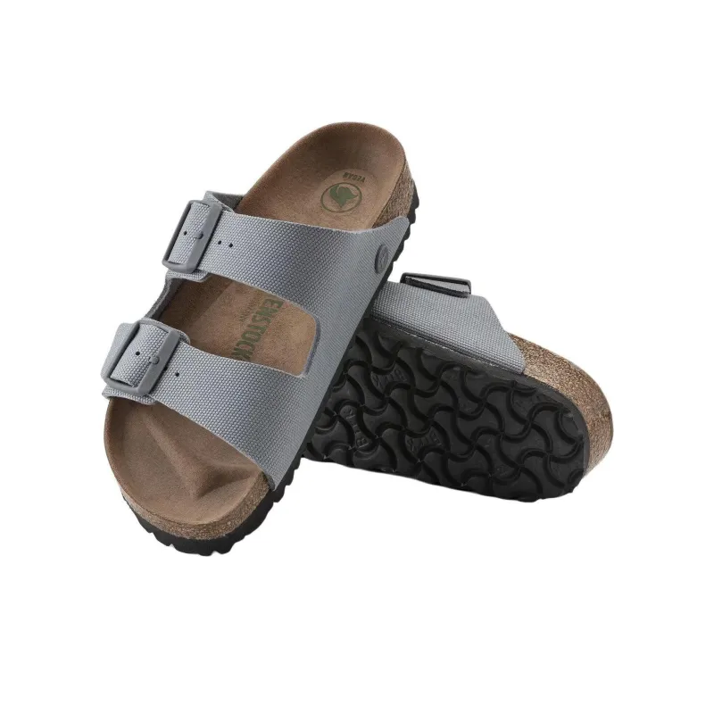 Birkenstock Arizona Vegan EVA Abrasion-Resistant Slide Slippers Unisex Gray Regular-5