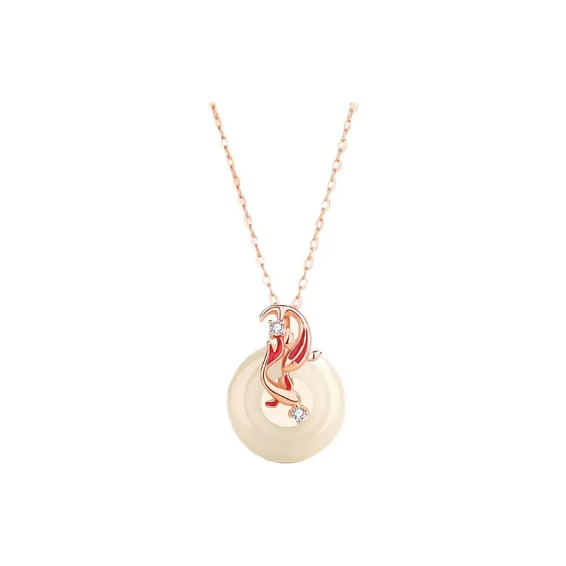Royal Heaven's Choice Hetian Jade White Jade Unisex-0