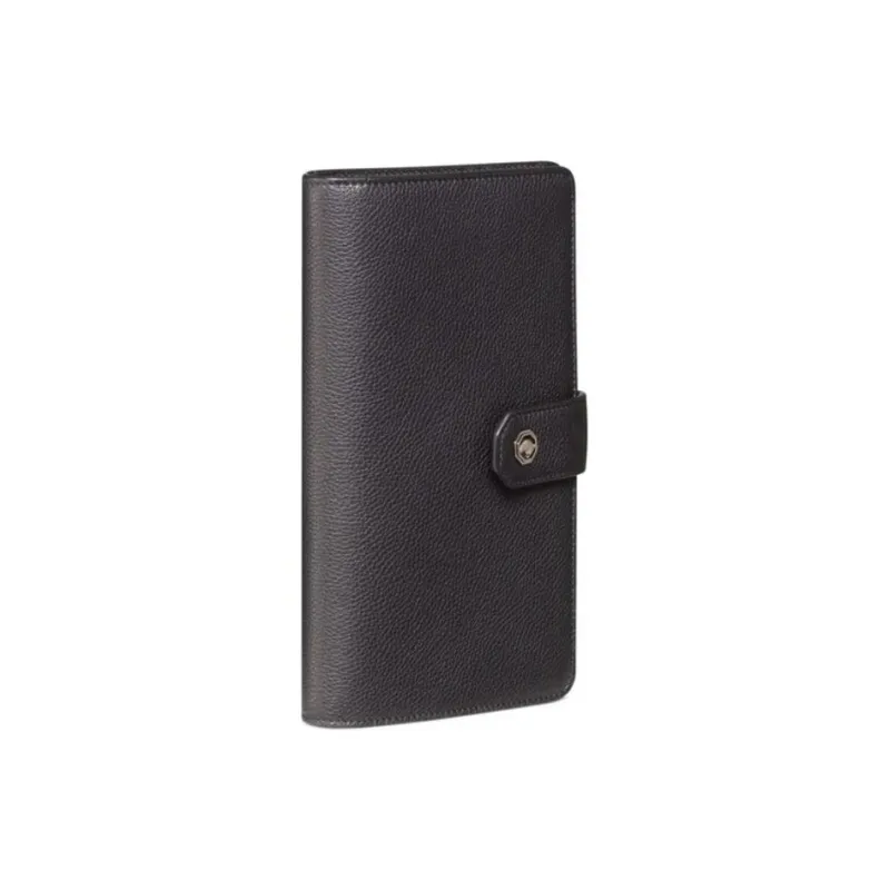 STEFANO RICCI Calfskin Wallet Men's Black-1