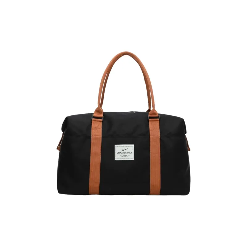 Warrior Oxford Travel Bag Unisex Black/Khaki-0