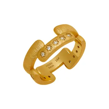 Bi disc 925 Sterling Silver Rings Unisex