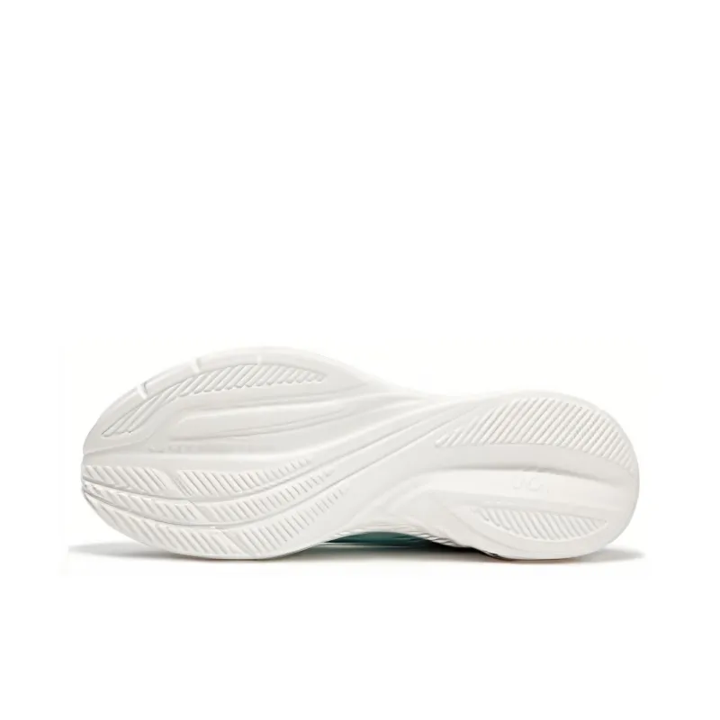 361° Cushioning, Wear Resistant Low Top Running Shoes Men's White Green-3
