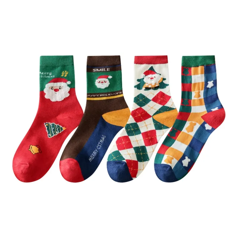 Montagut Mid Calf Socks Women's 4 Pack-6