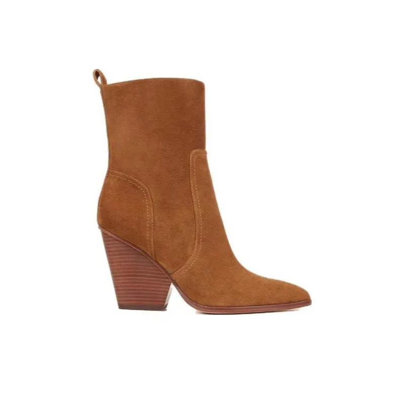 VERONICA BEARD Ankle Boots Women's Umber-1
