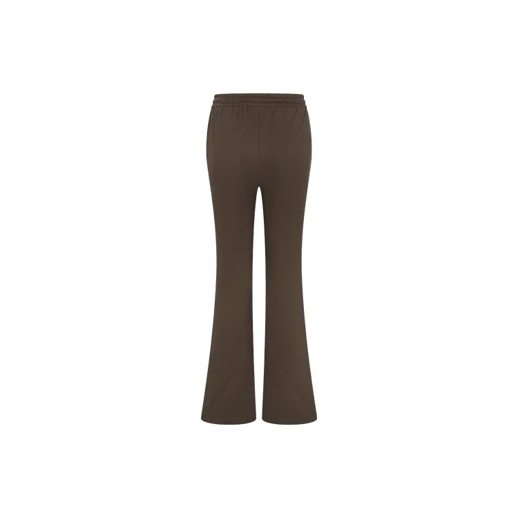URBAN REVIVO Casual Pants Women's Dark Brown-1
