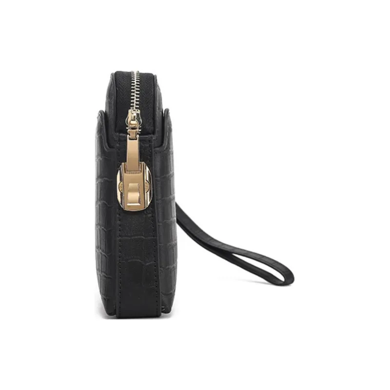LARTIGENT Top Grain Cow Leather Advanced Touch Clutch Regular Men's Black-4