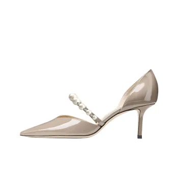 Jimmy Choo Aurelie Slim Heel High Heels 6.5cm Women's Umber