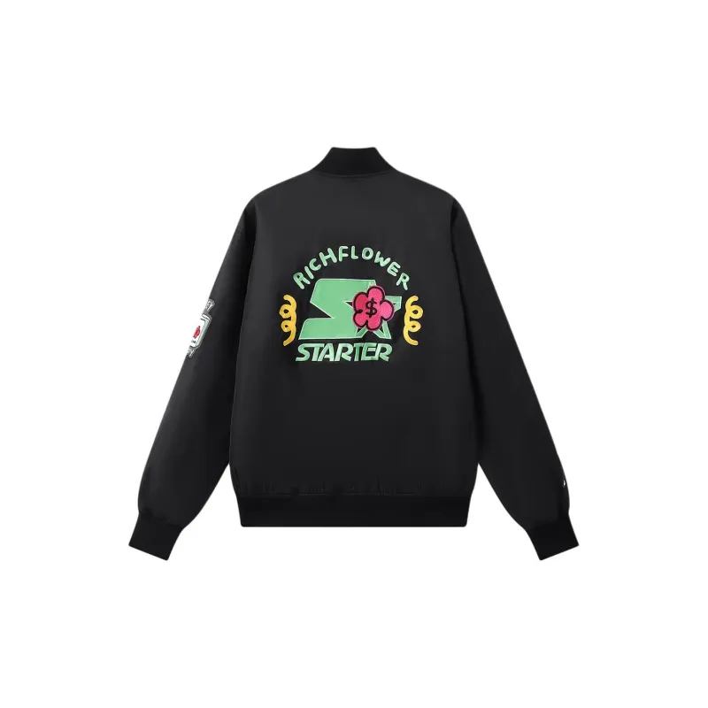 STARTER x YOUQIANHUA LIANMINGKUAN Jacket Unisex Black-1