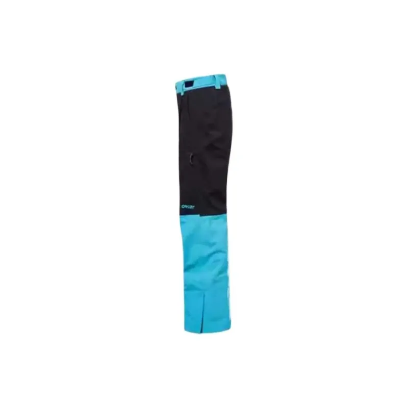 Oakley TNP LINED SHELL PANT 2.0 Ski Pants Unisex Black/Bright Blue-2