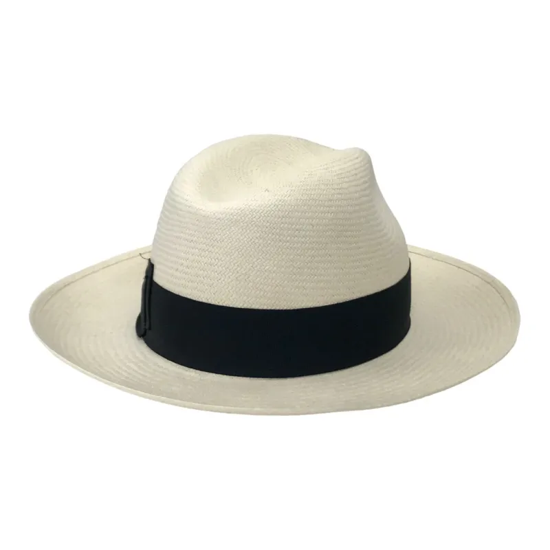 Borsalino Sun Protection Hats Men's White-3