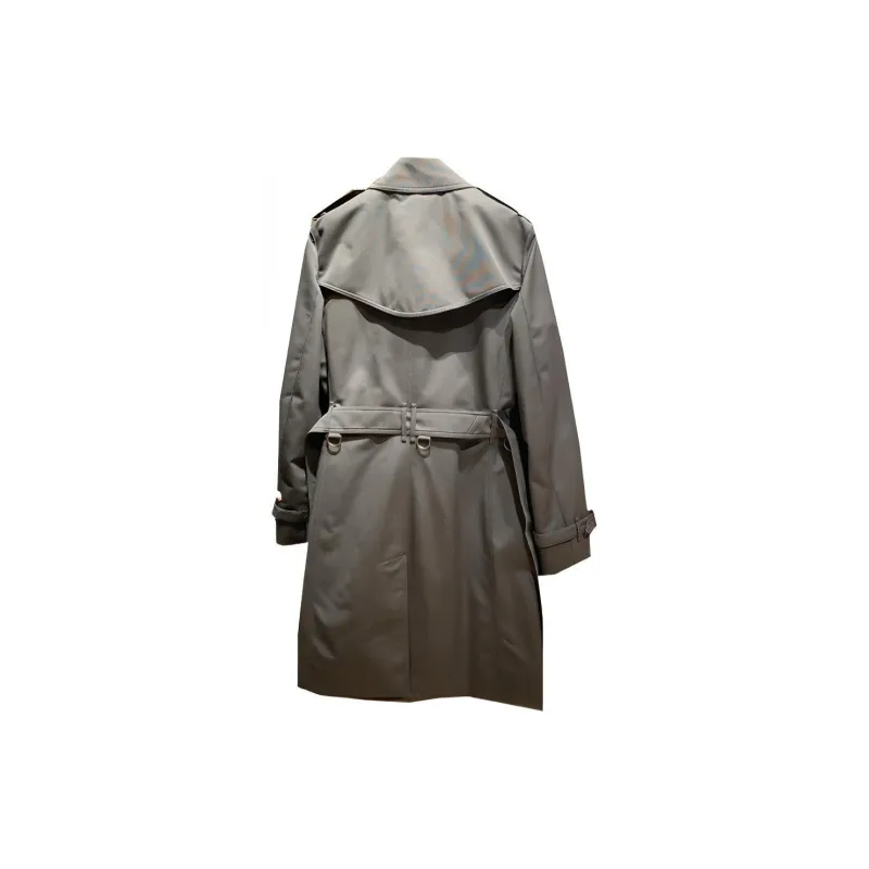 Burberry Trench Coat Men's Black-1