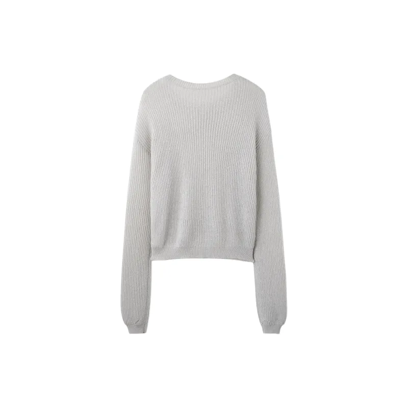 TKY SHOP Sweaters Women's Chasing Light Silver-1