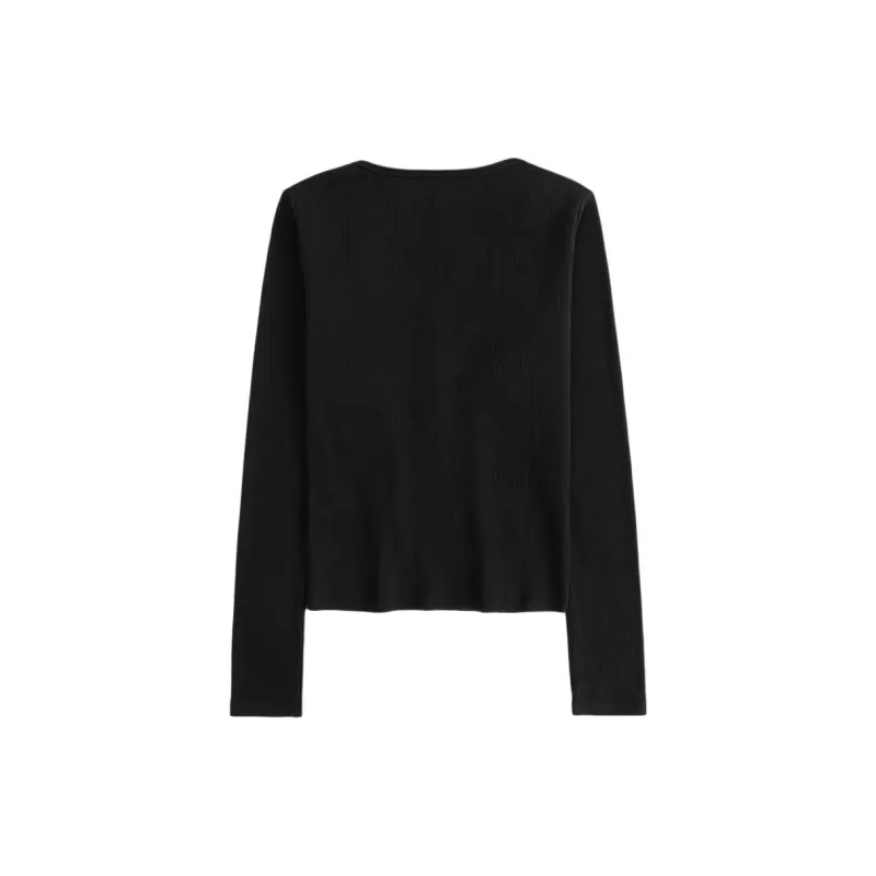 Abercrombie＆Fitch T Shirt Women's Black-1
