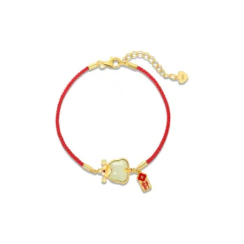 Emerald Dynasty Hetian Jade Bracelets White Jade/Pale Greenish White Jade Women's