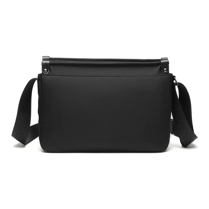 SEPTWOLVES Fabric Shoulder Bag Crossbody Bag Men's Black-2
