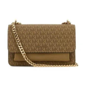 MICHAEL KORS Leather Crossbody Bag, Shoulder Bag Women's Light Brown