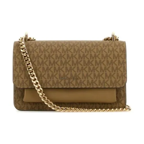 MICHAEL KORS Leather Crossbody Bag, Shoulder Bag Women's Light Brown