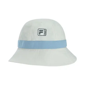 FILA FUSION Polyester Bucket Hats Unisex Light Pink Gray