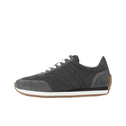 TOTEME Low Top Casual Shoes Women's Dark Gray