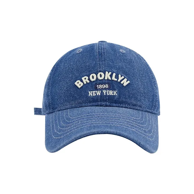 Lanza Denim Baseball Caps Unisex-2